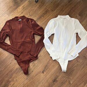 Abercrombie & Fitch Brown Bodysuits